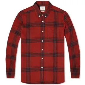 Saturdays Crosby Flannel ShirtOxblood