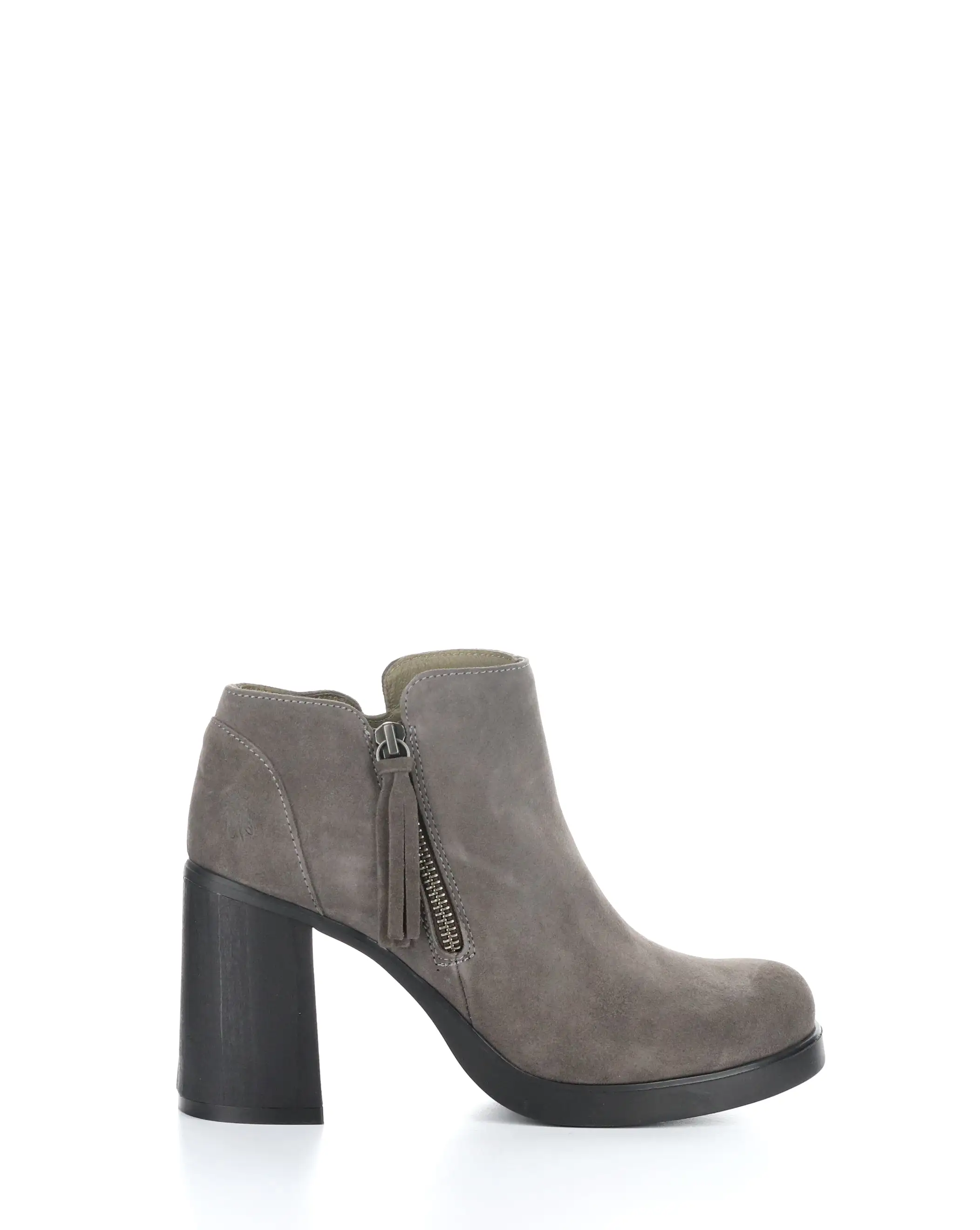 SHAR986FLY 001 ANTHRACITE Round Toe Boots