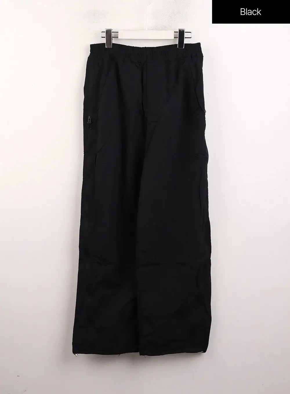 Side Zipper Detail Cargo Straight Leg Pants CJ412