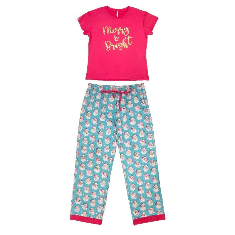 Simply Southern Merry Holiday PJ Pants & T-Shirt Set