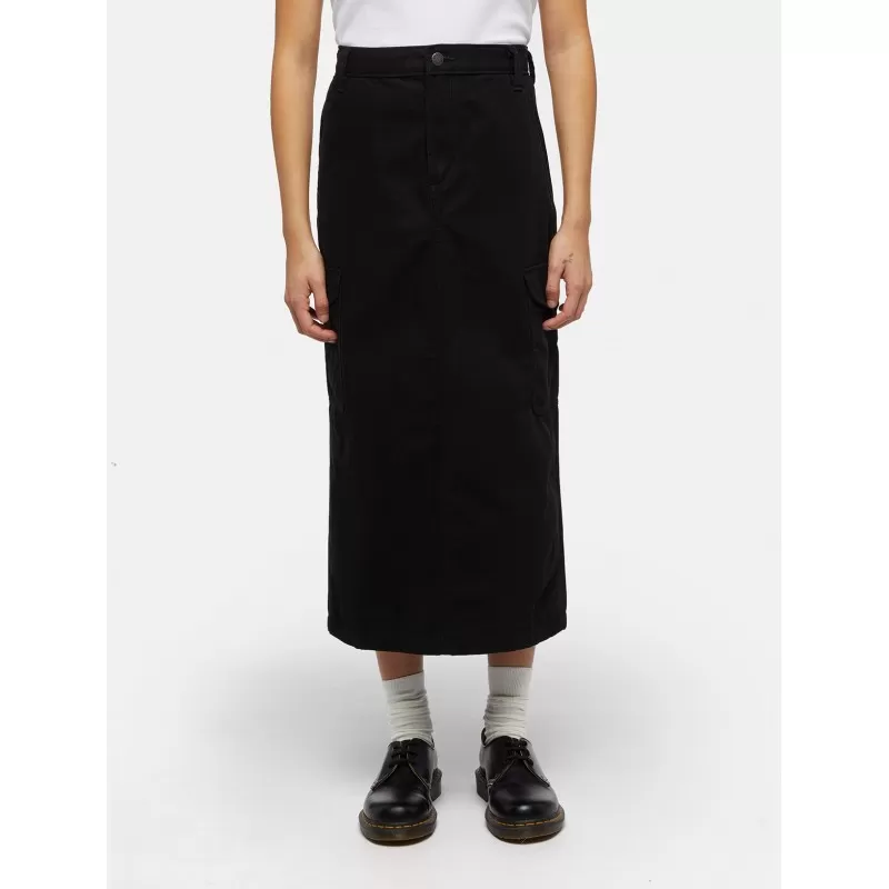 Skirt Dickies Duck Canvas Cargo W - Black