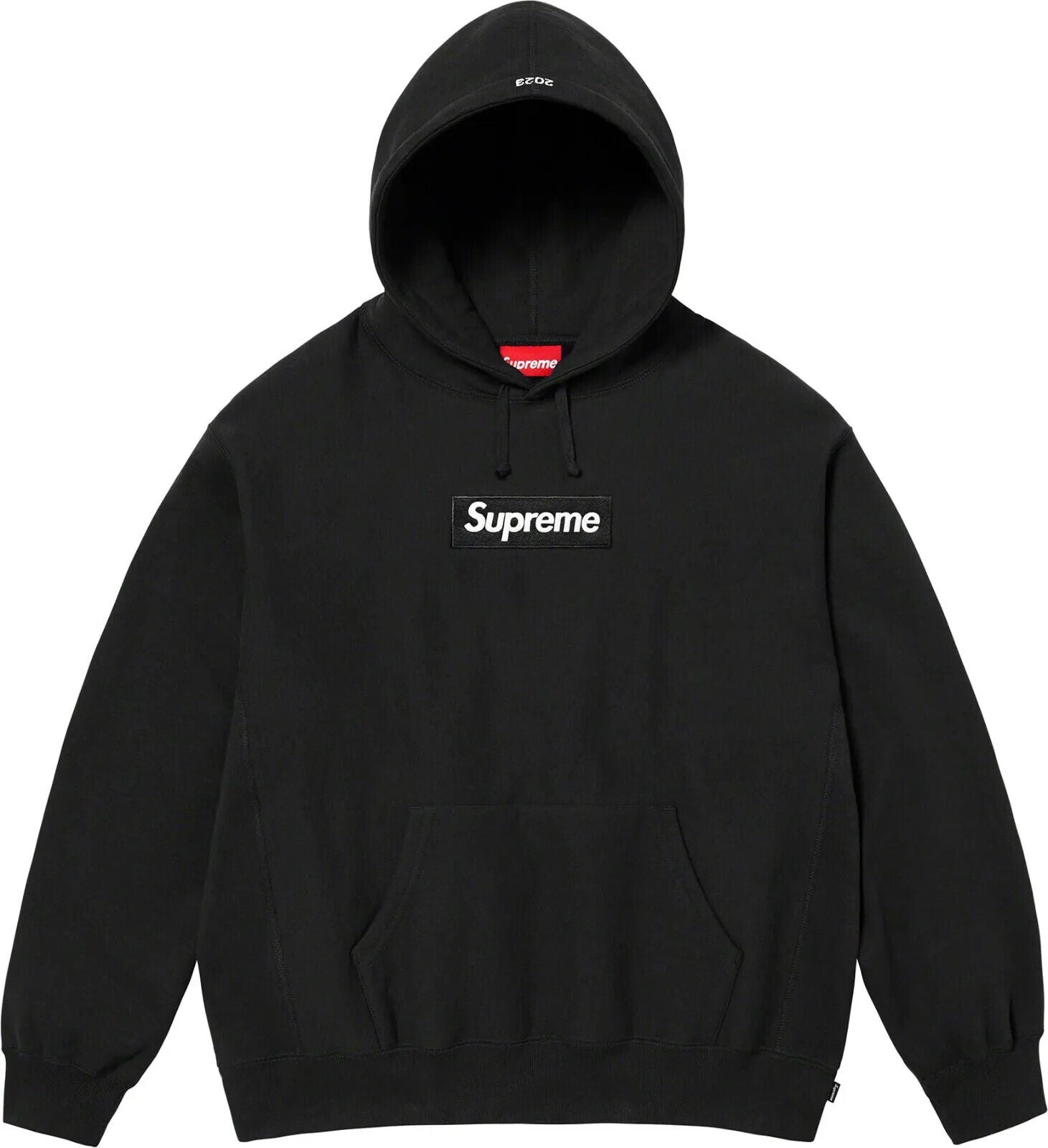 SUPREME BOX LOGO HOODED SWEATSHIRT (FW23) BLACK