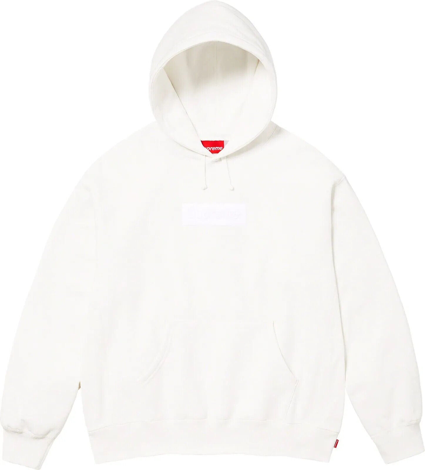 SUPREME BOX LOGO HOODED SWEATSHIRT (FW23) OFF/WHITE