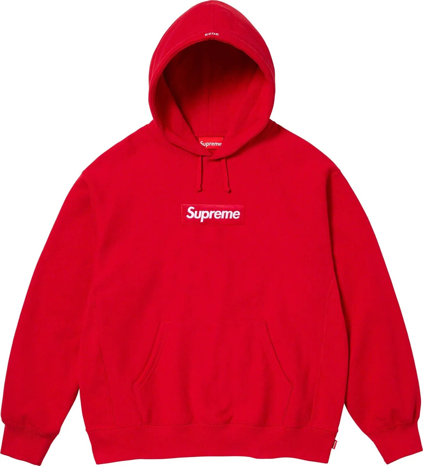 SUPREME BOX LOGO HOODED SWEATSHIRT (FW23) RED