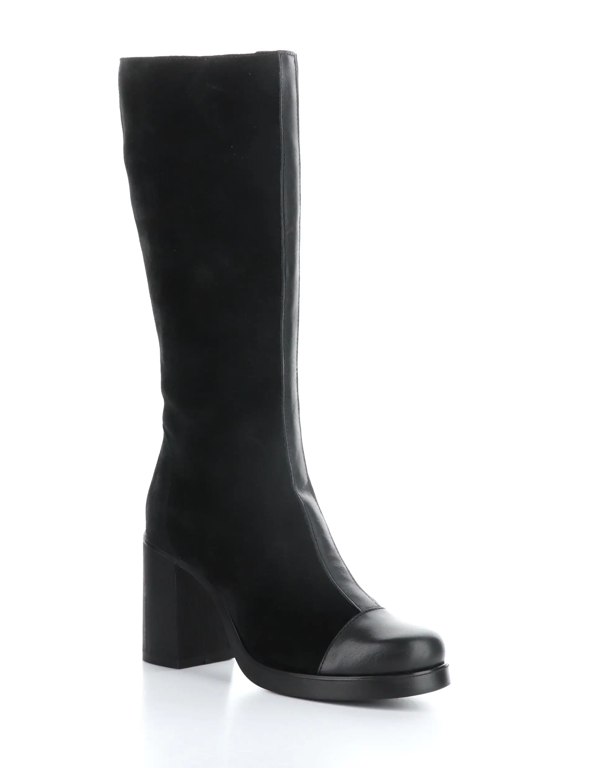 SUSI022FLY 000 BLACK Round Toe Boots