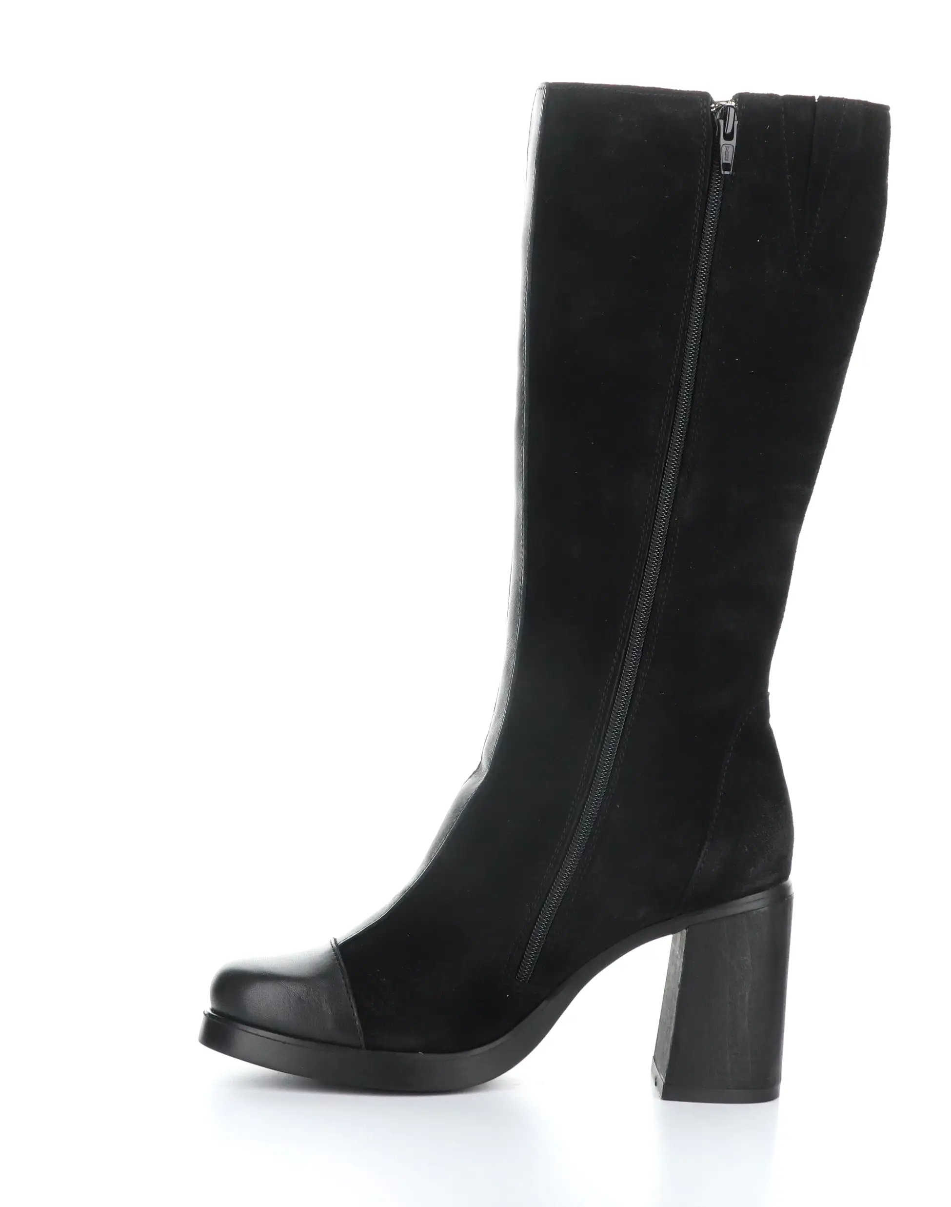 SUSI022FLY 000 BLACK Round Toe Boots