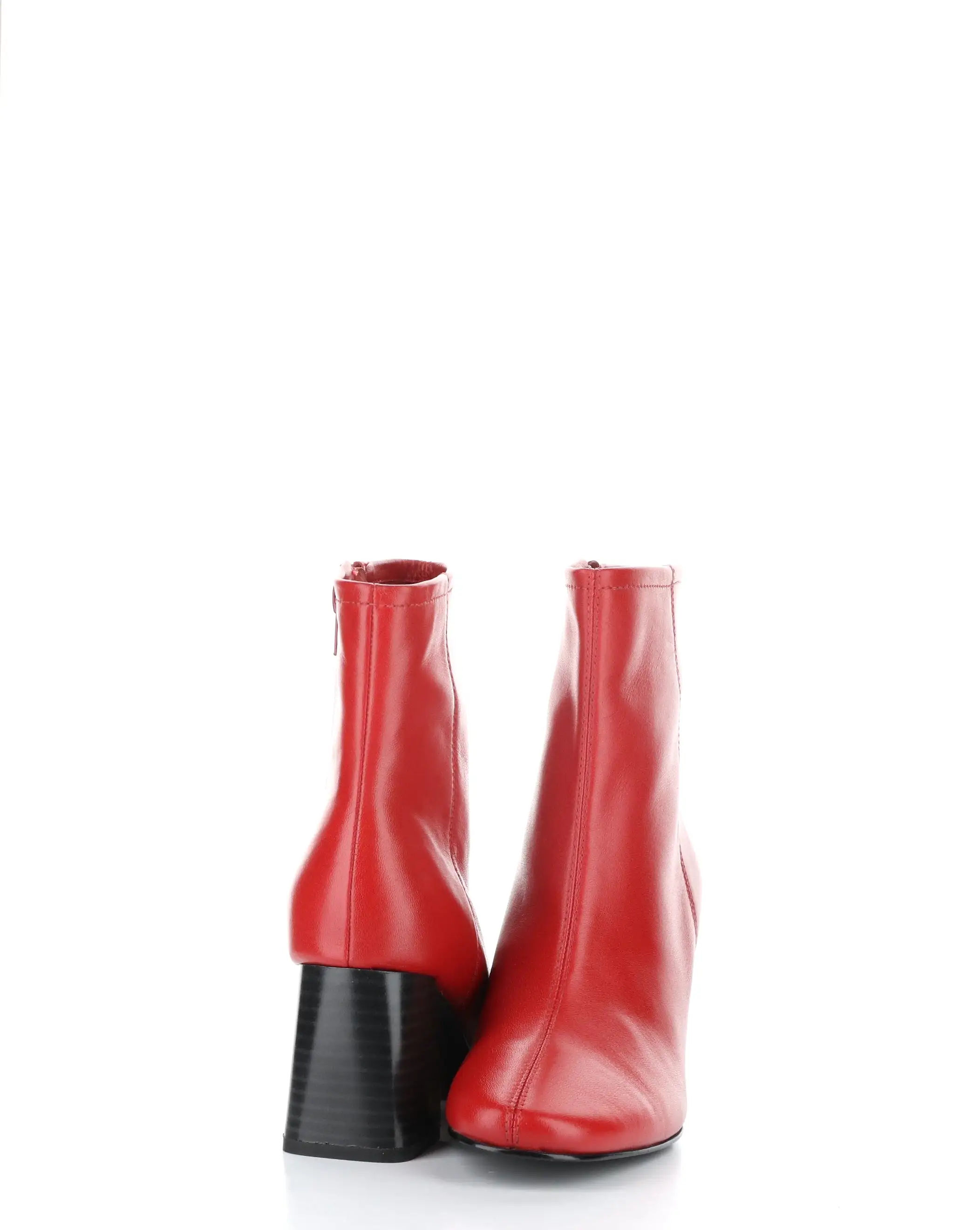 TAGUS DARK RED Pointed Toe Boots