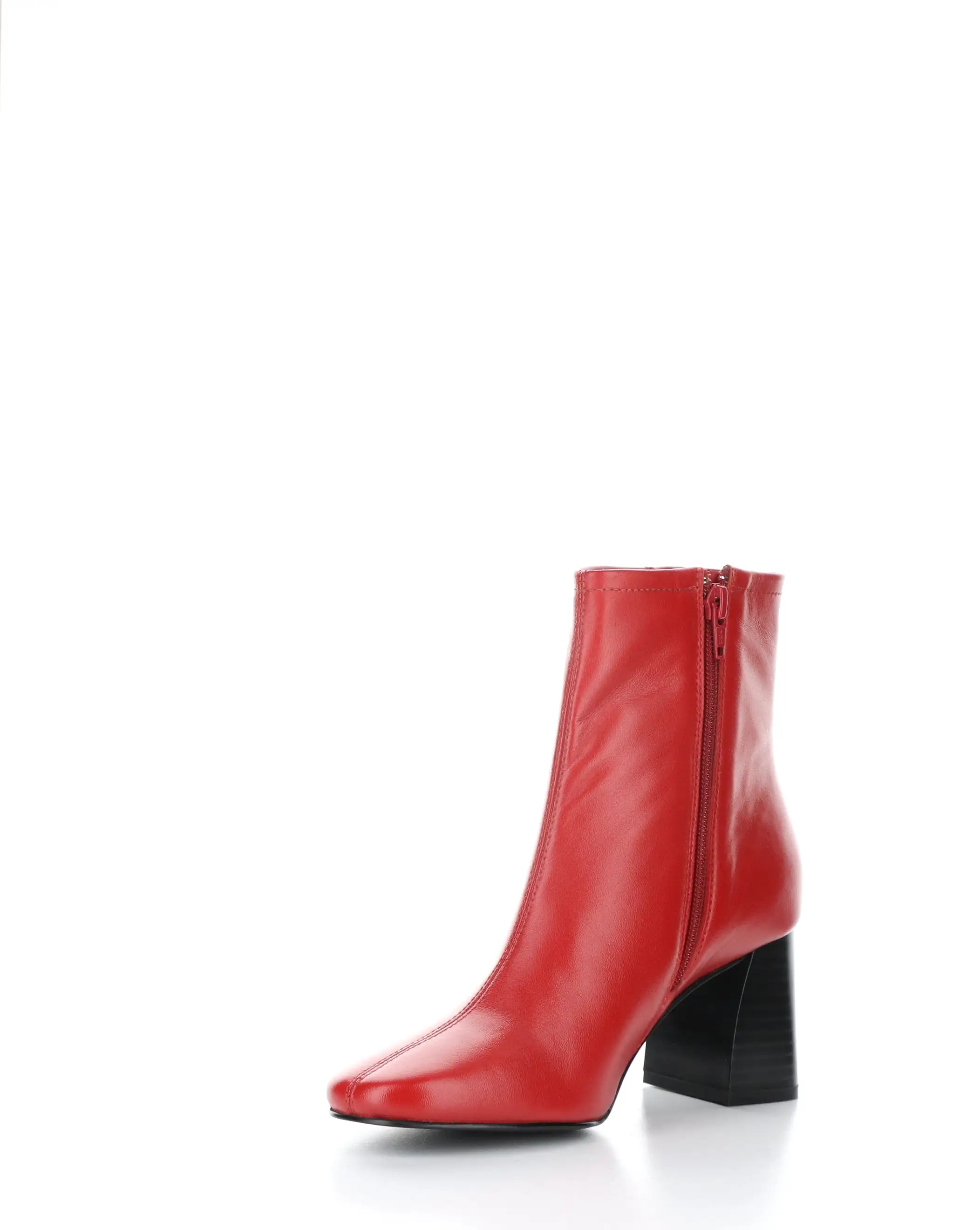 TAGUS DARK RED Pointed Toe Boots