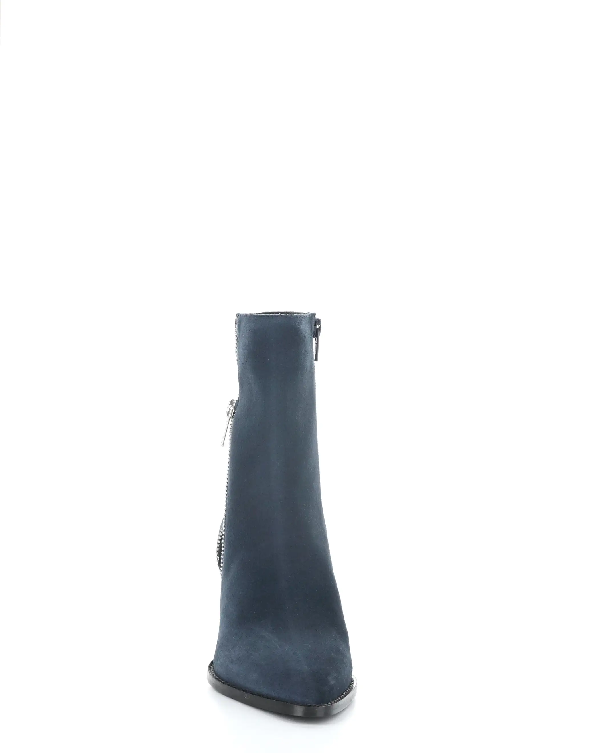 TALLON NAVY Pointed Toe Boots