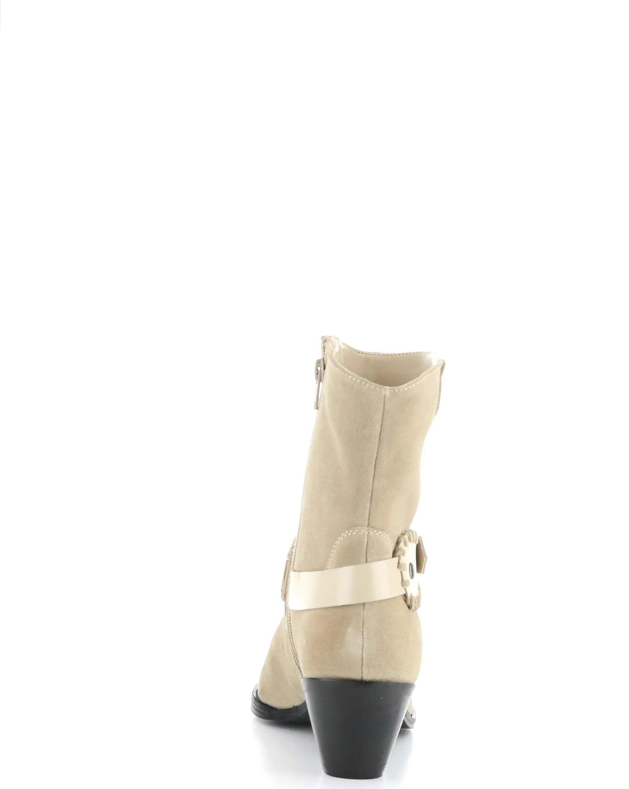 TARTAN BEIGE Pointed Toe Boots