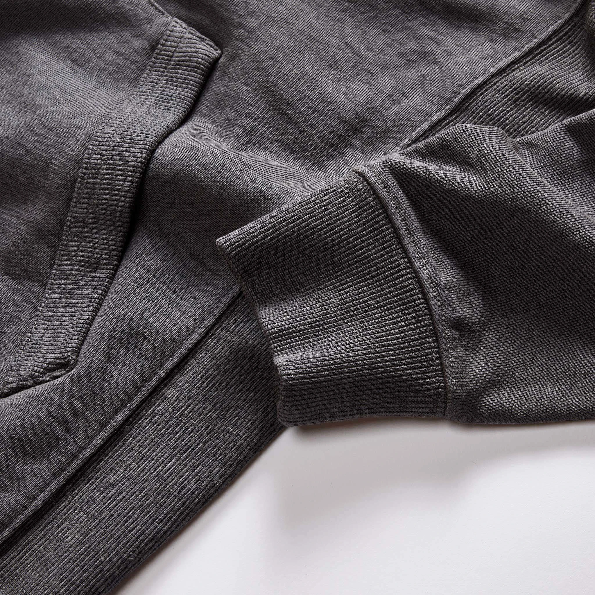 The Cotton Hemp Hoodie in Asphalt