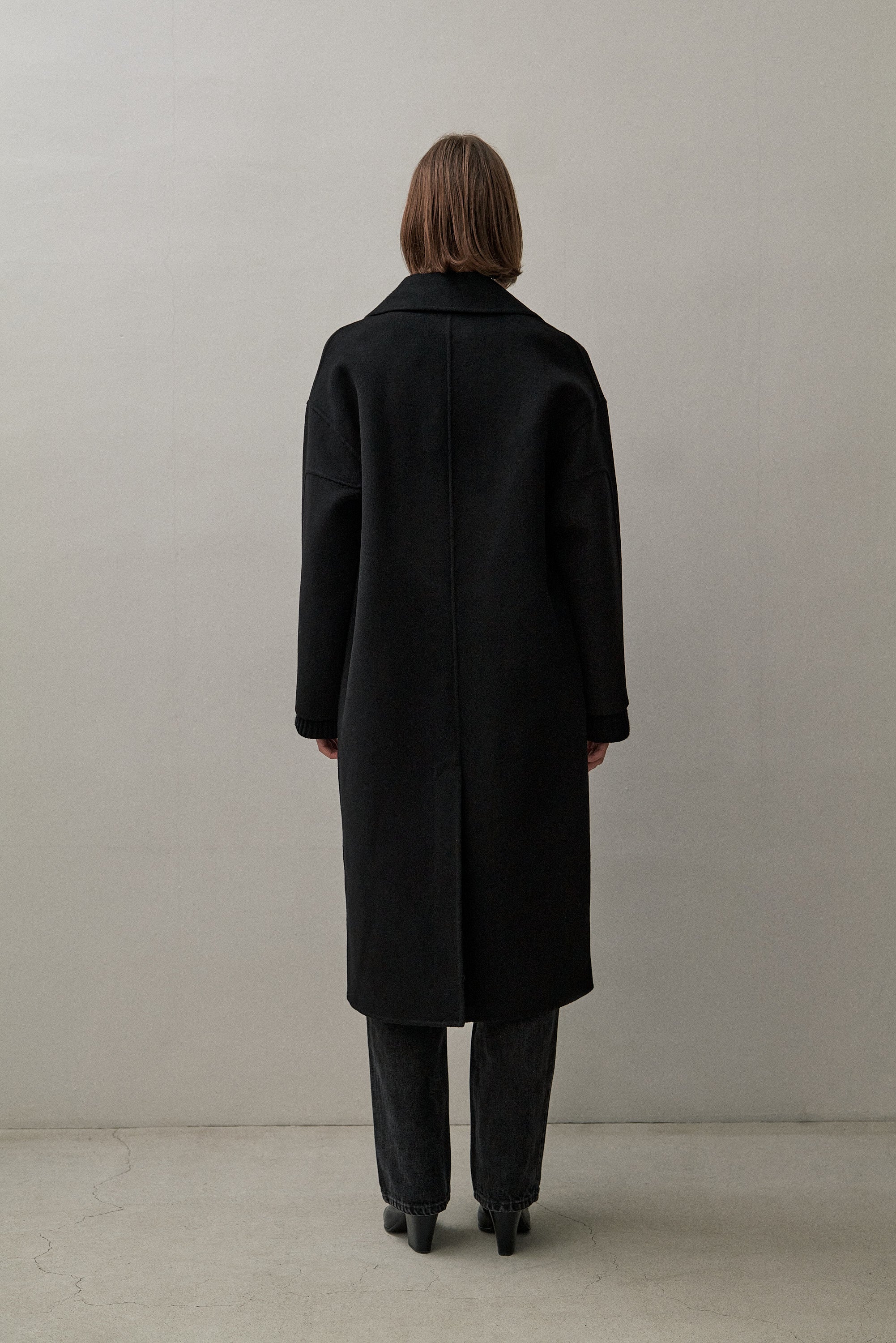 THE LONDON COAT - BLACK 90/10