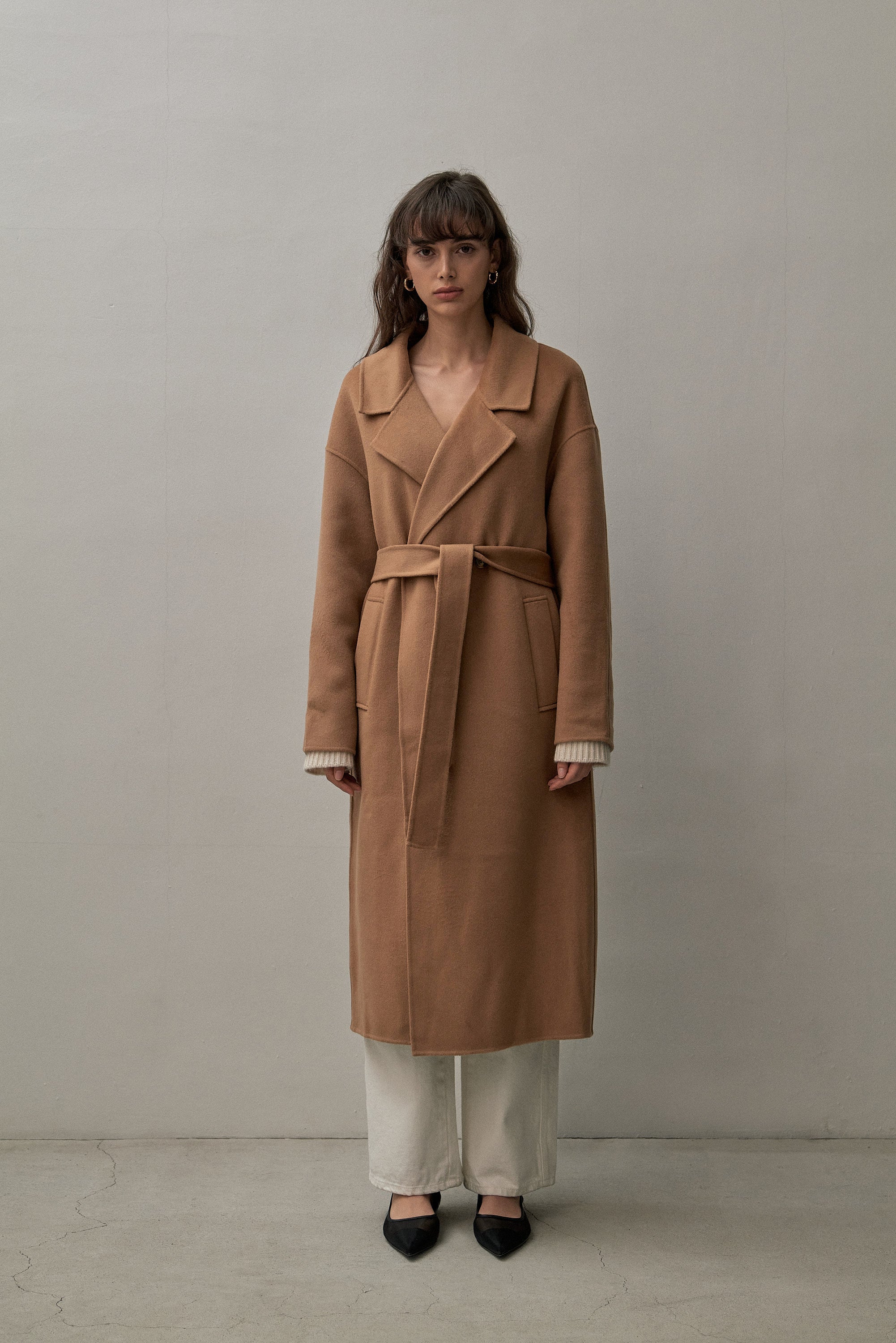 THE LONDON COAT - CAMEL