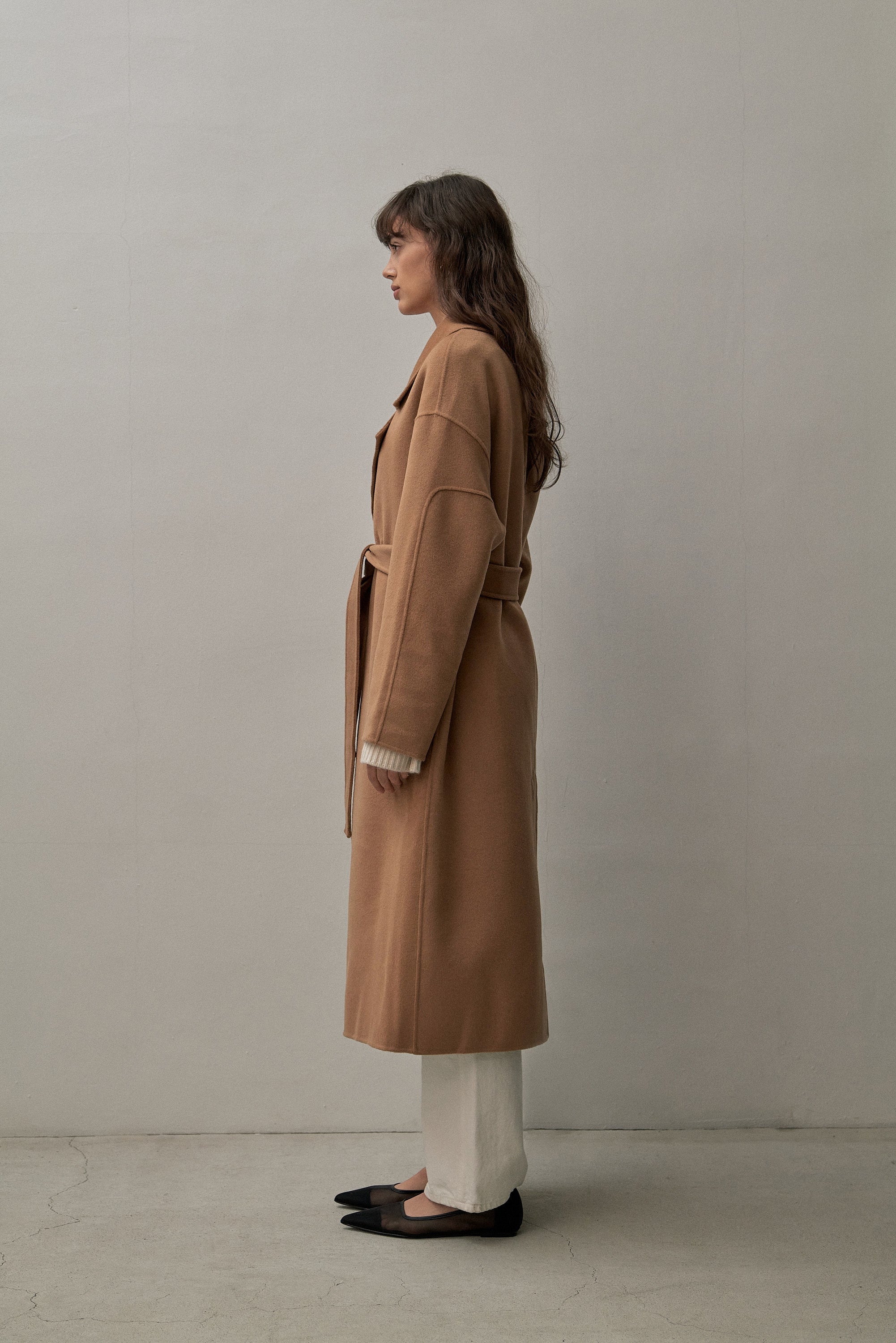 THE LONDON COAT - CAMEL