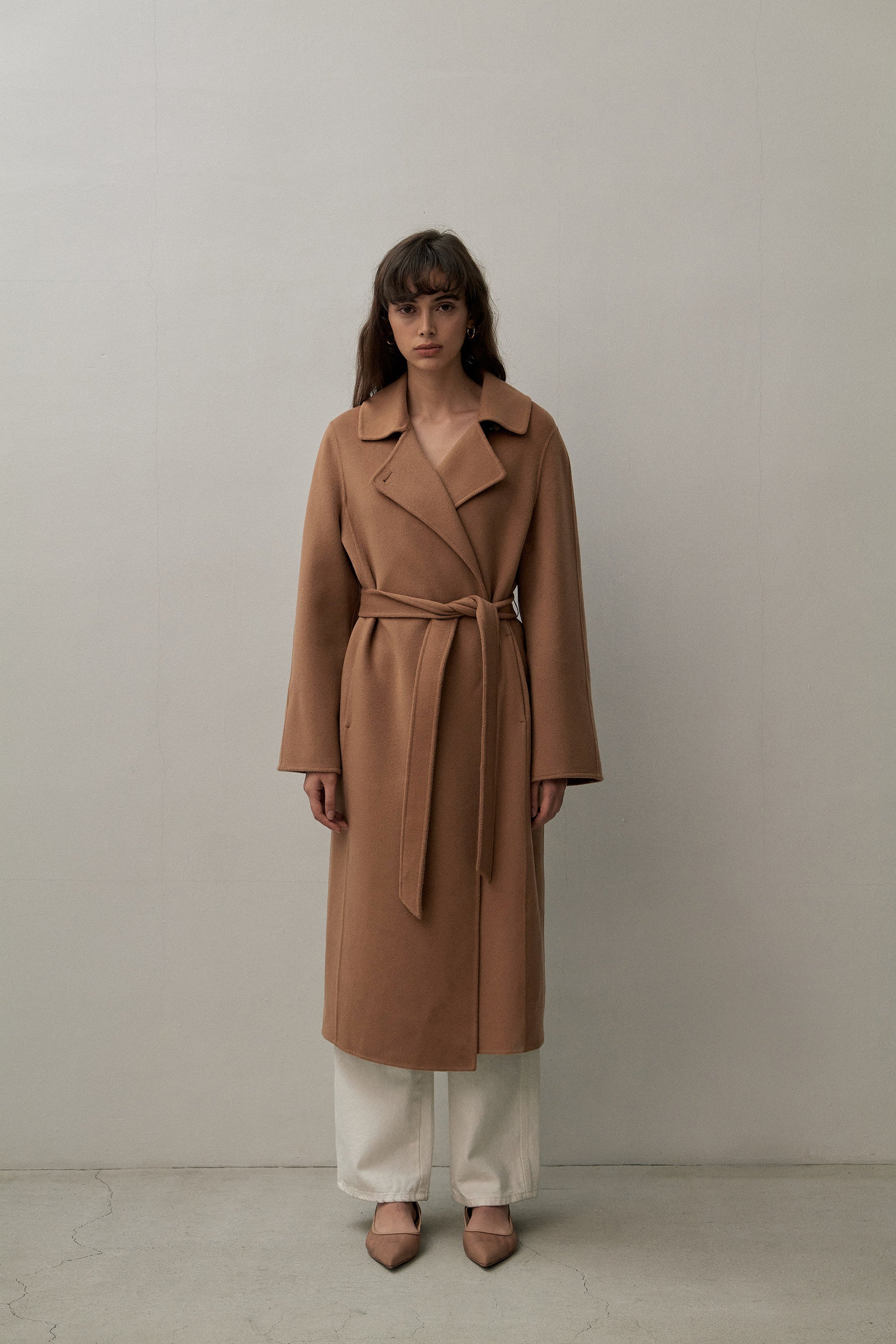 THE TAILORED COAT - CAMEL