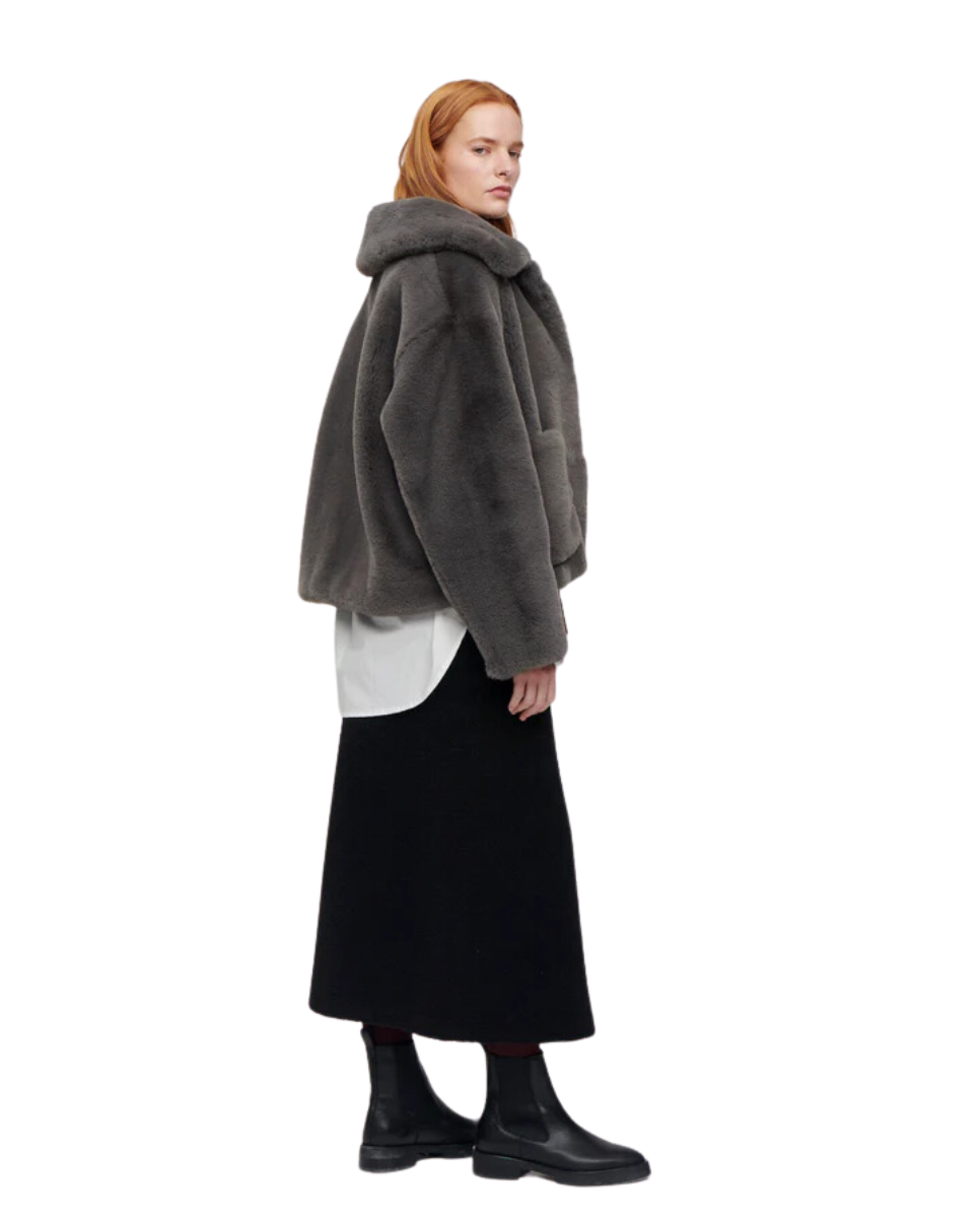 Traci Coat Grey