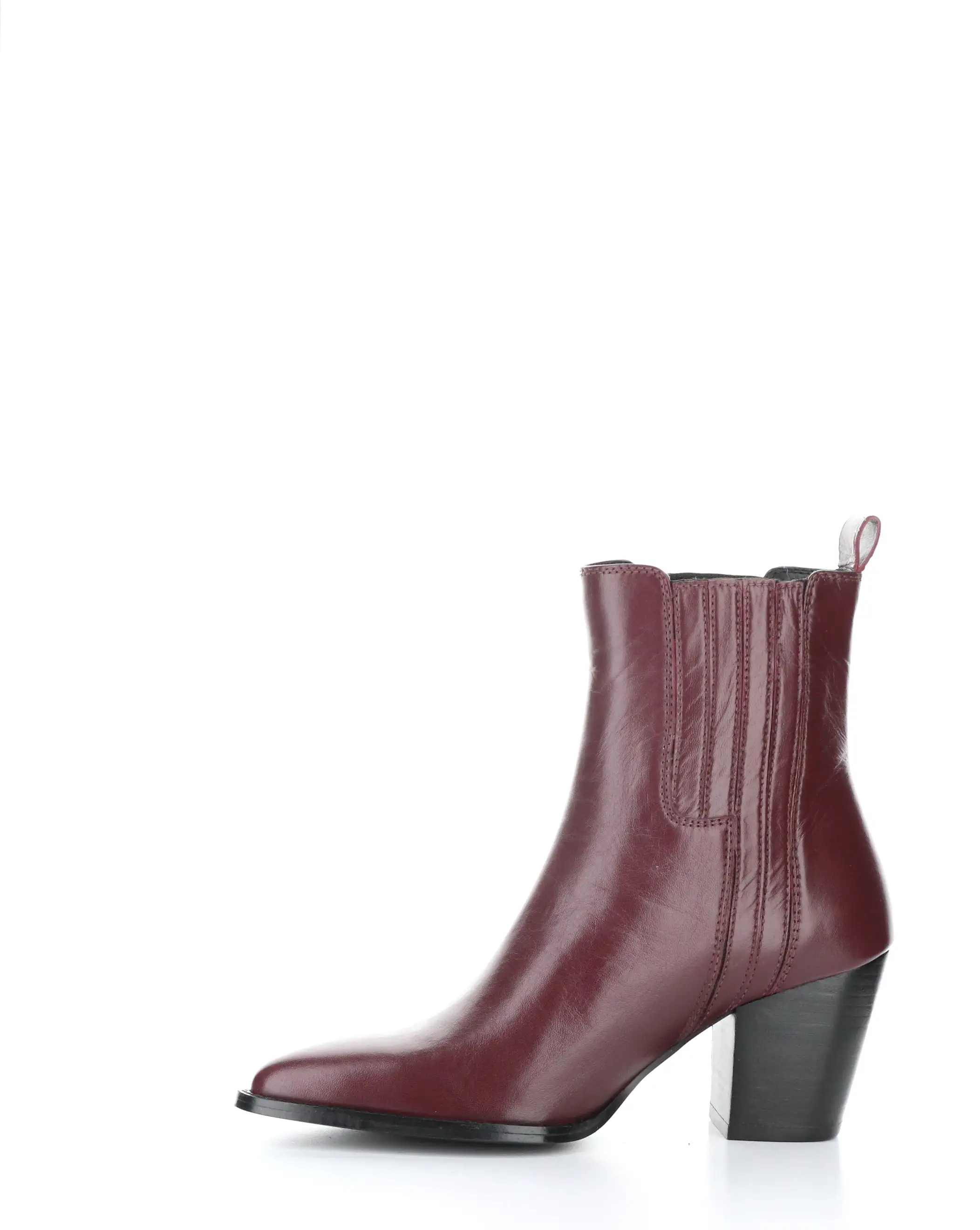 TRULY BORDO Pointed Toe Boots