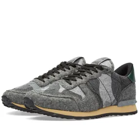 Valentino Rockrunner SneakerGrey Flannel