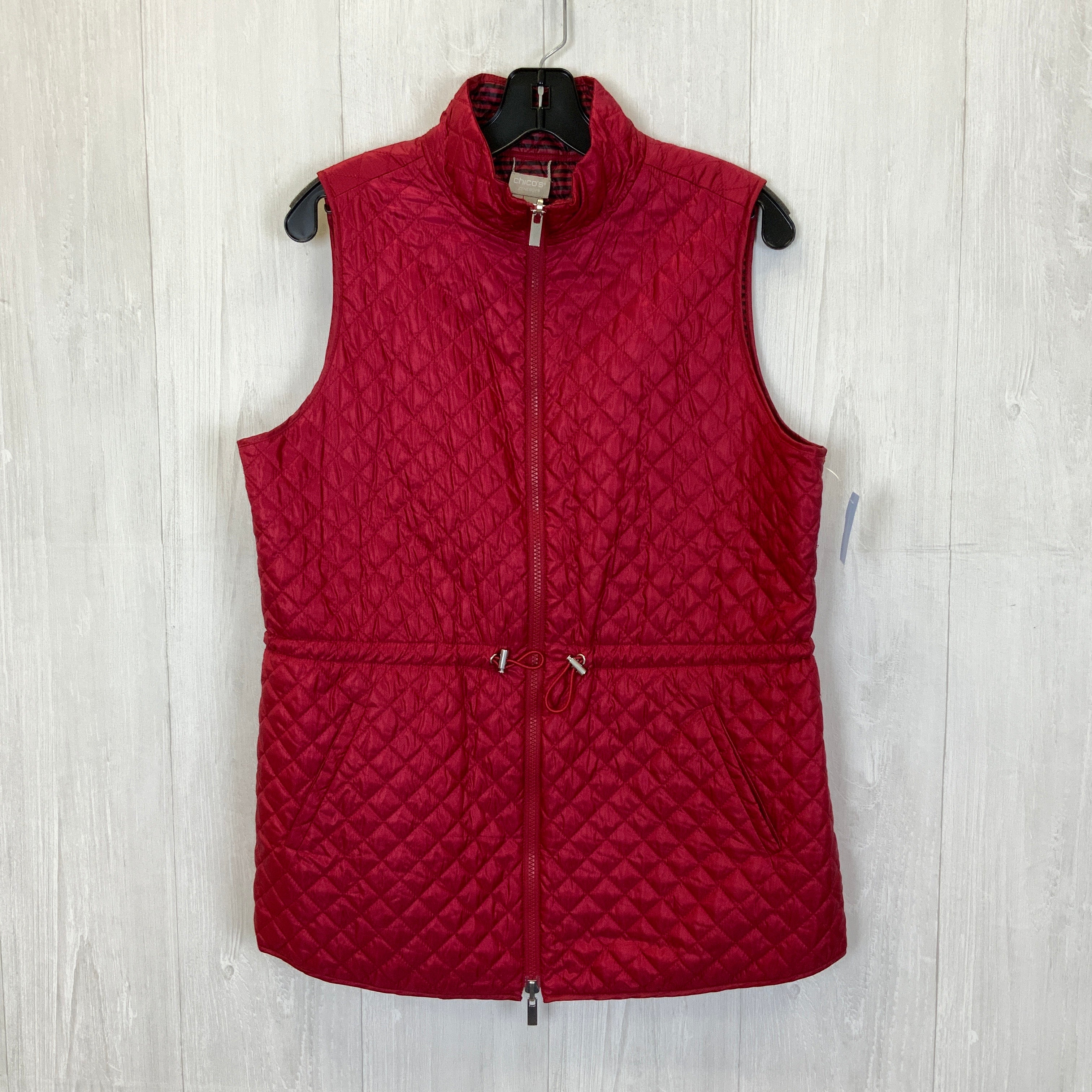 Vest Puffer & Quilted By Chicos  Size: M