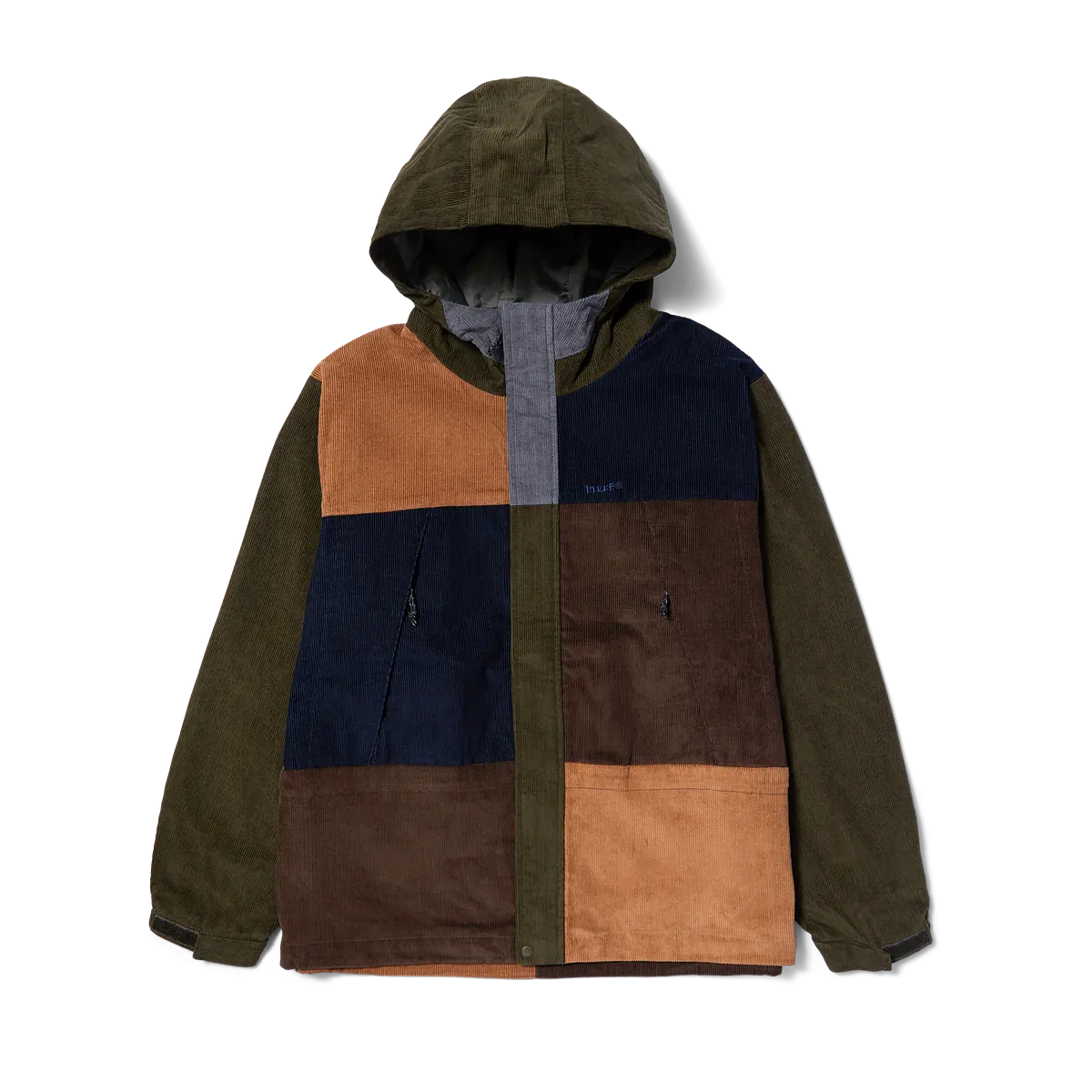 VESTE HUF CONTRAST CORD MOUNTAIN AVOCADO