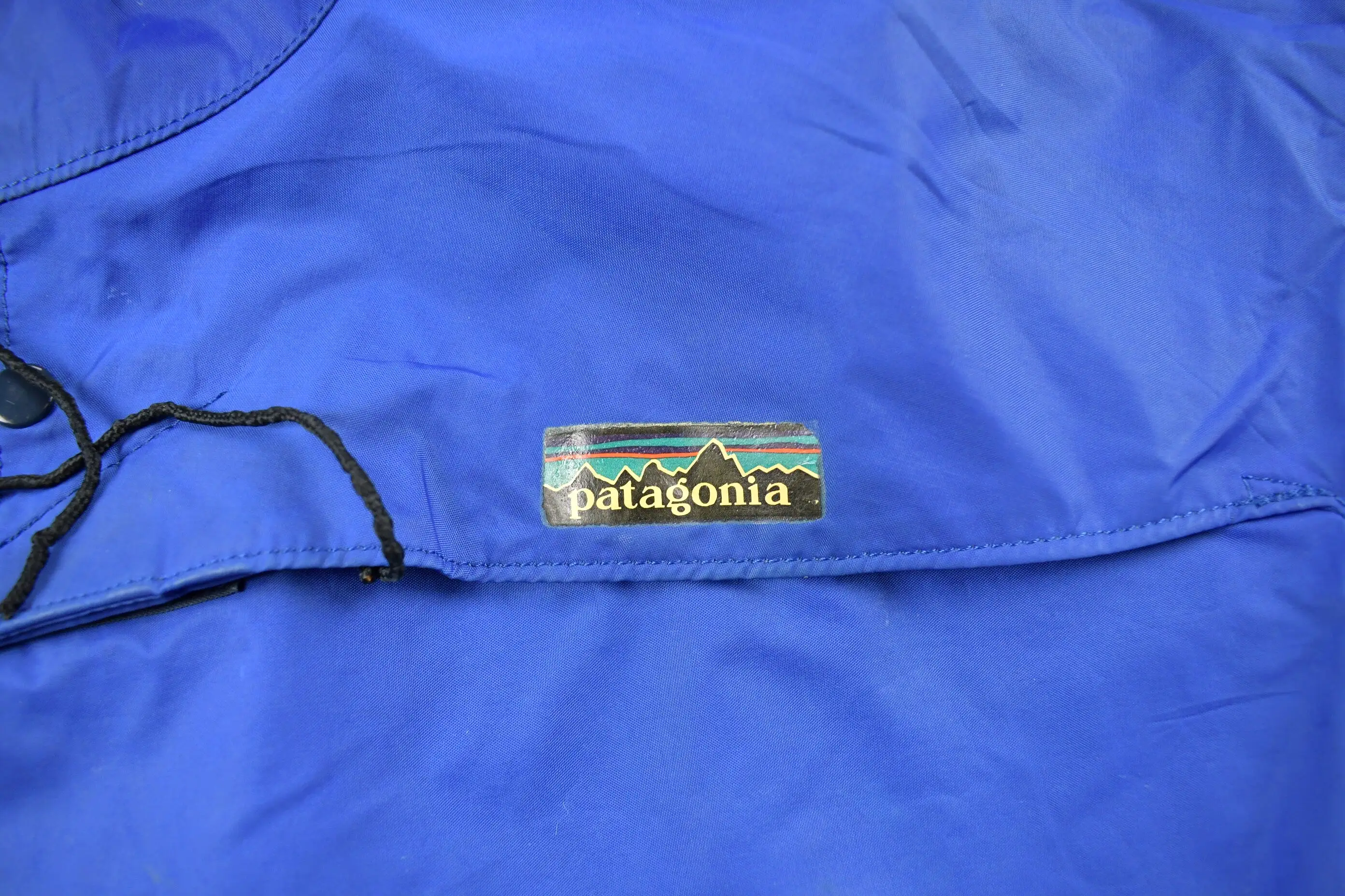 Vintage 1970s Patagonia Quarter Zip Windbreaker Jacket / True Vintage / Streetwear / Rare Patagonia / Hiking Jacket / Outdoorsma