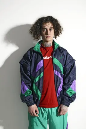 Vintage 80s windbreaker mens