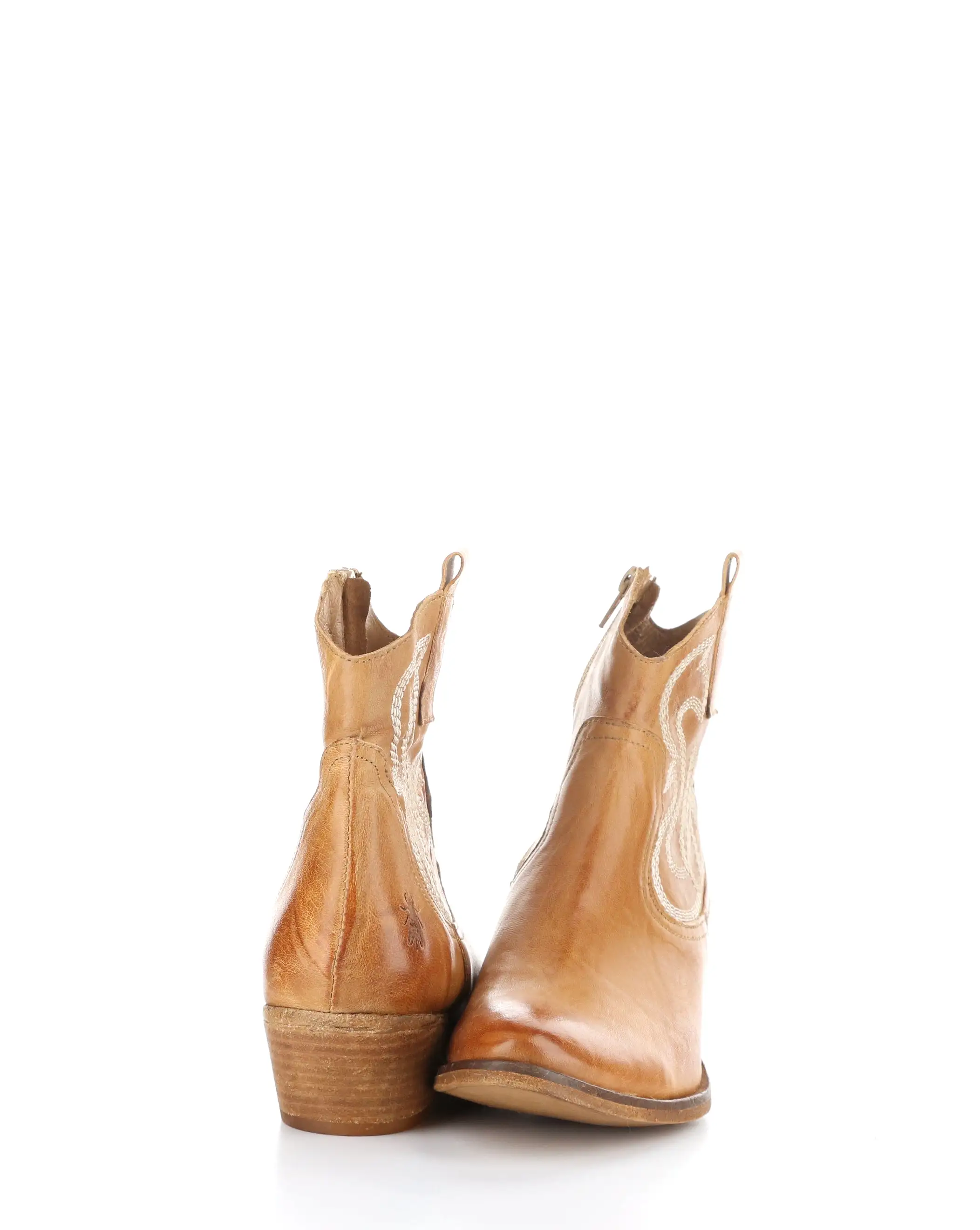 WAMI092FLY 003 CAMEL Round Toe Boots