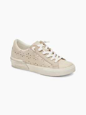 Zina Floral Eyelet Sneakers